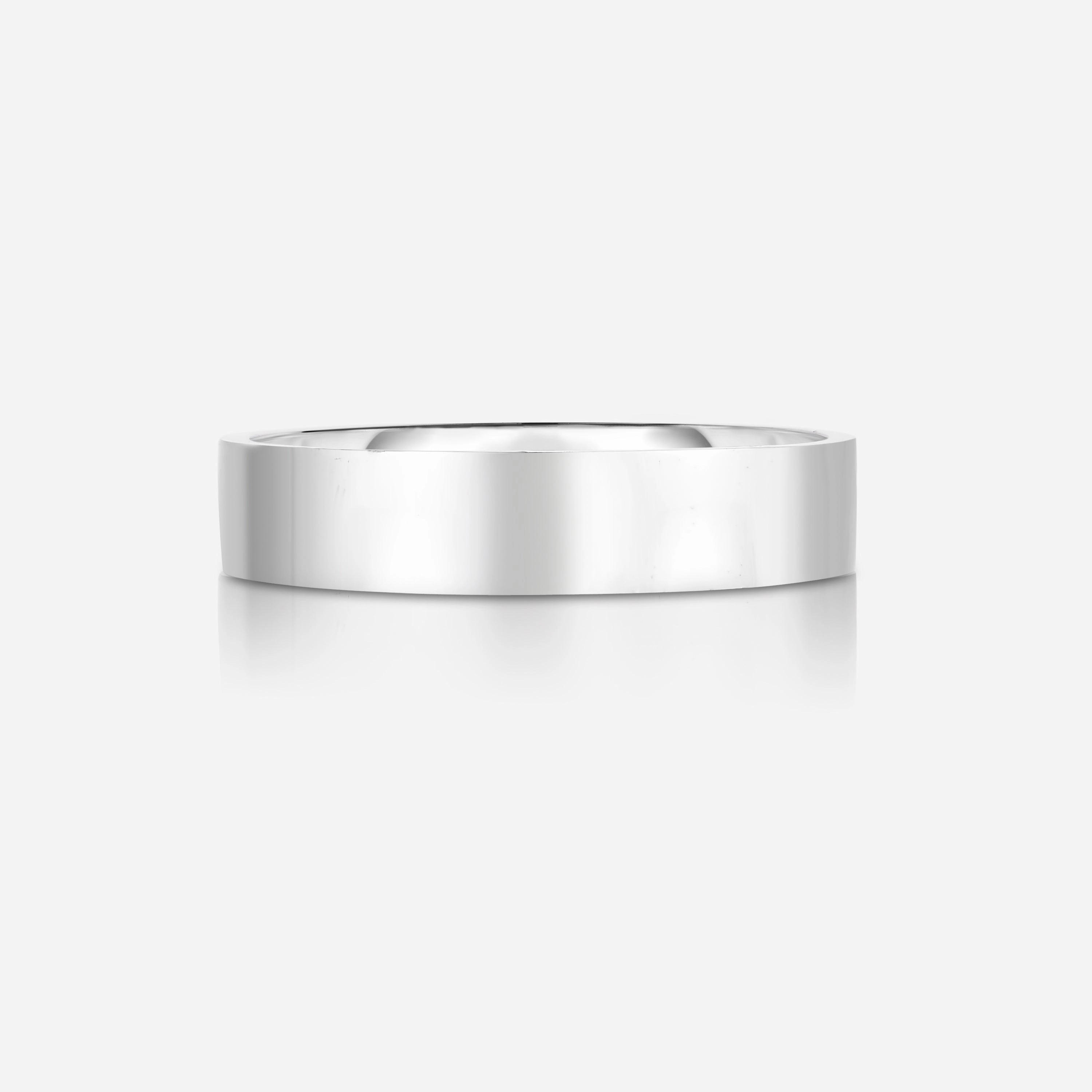 5 mm Flat Wedding Band