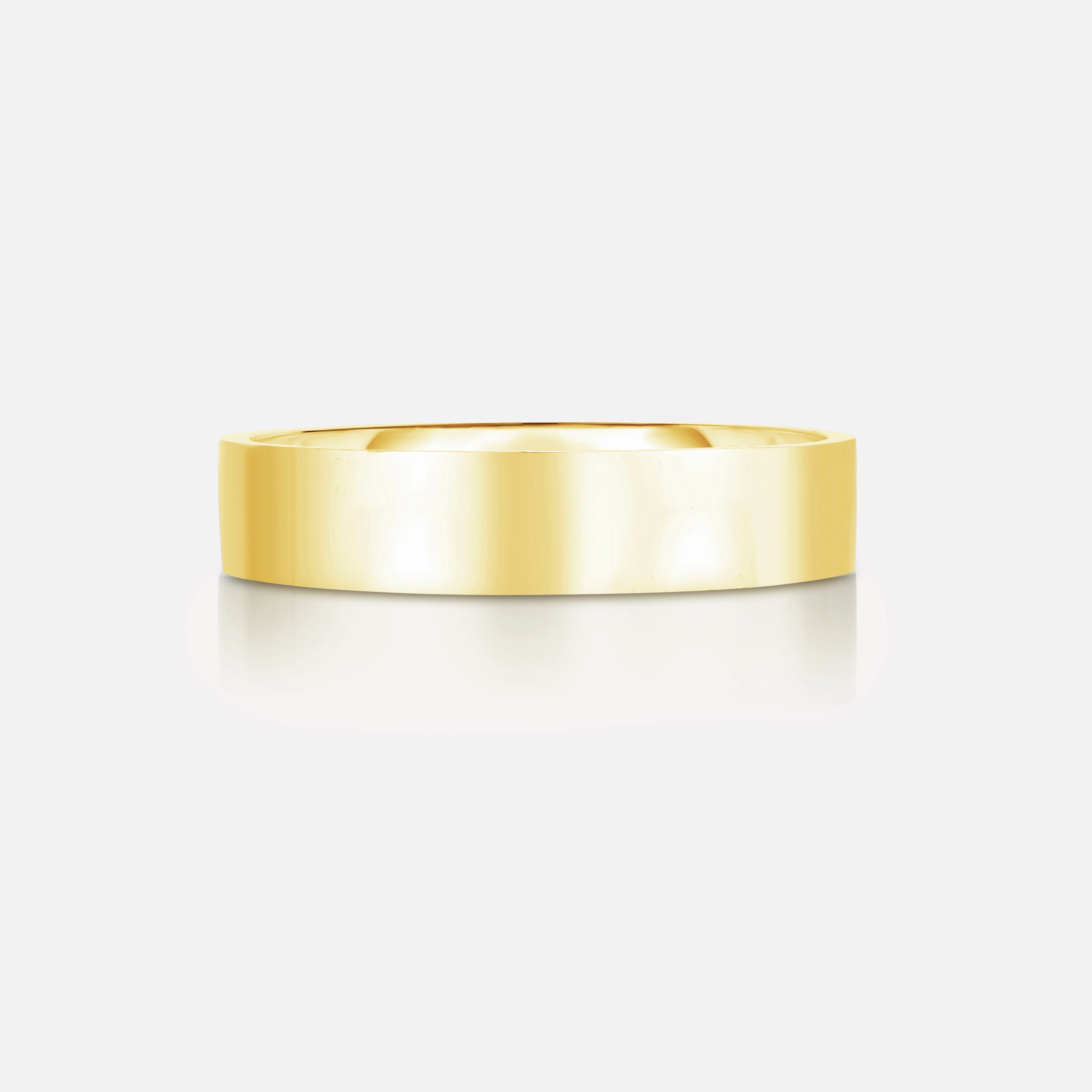 5 mm Flat Wedding Band