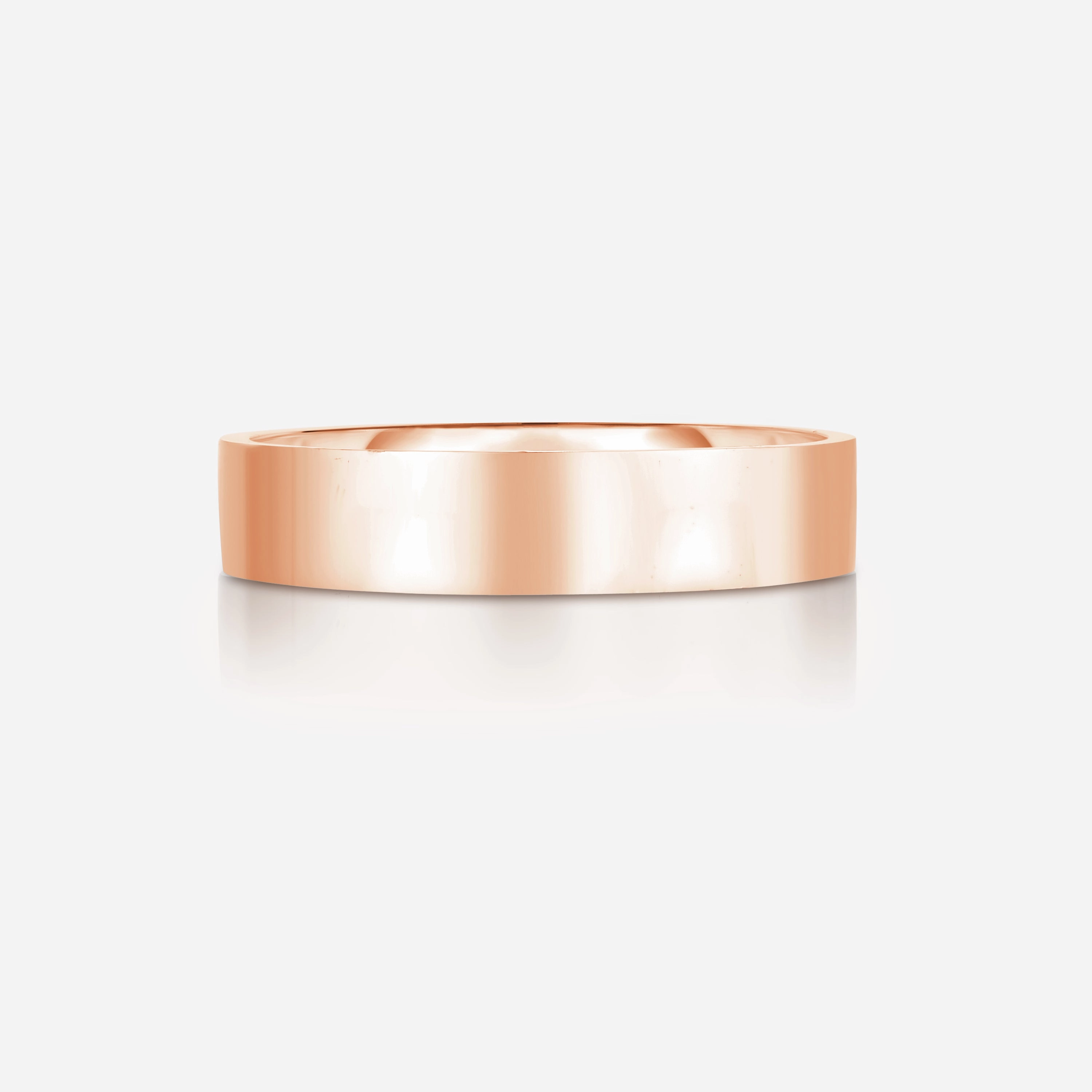 5 mm Flat Wedding Band