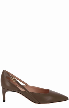 Bally Buckle-Fastened Slingback Strap Pumps