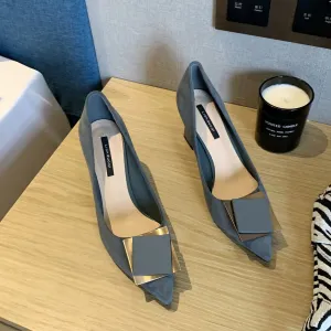 Business Casual Womens Shoes Pointed Toe High Heels