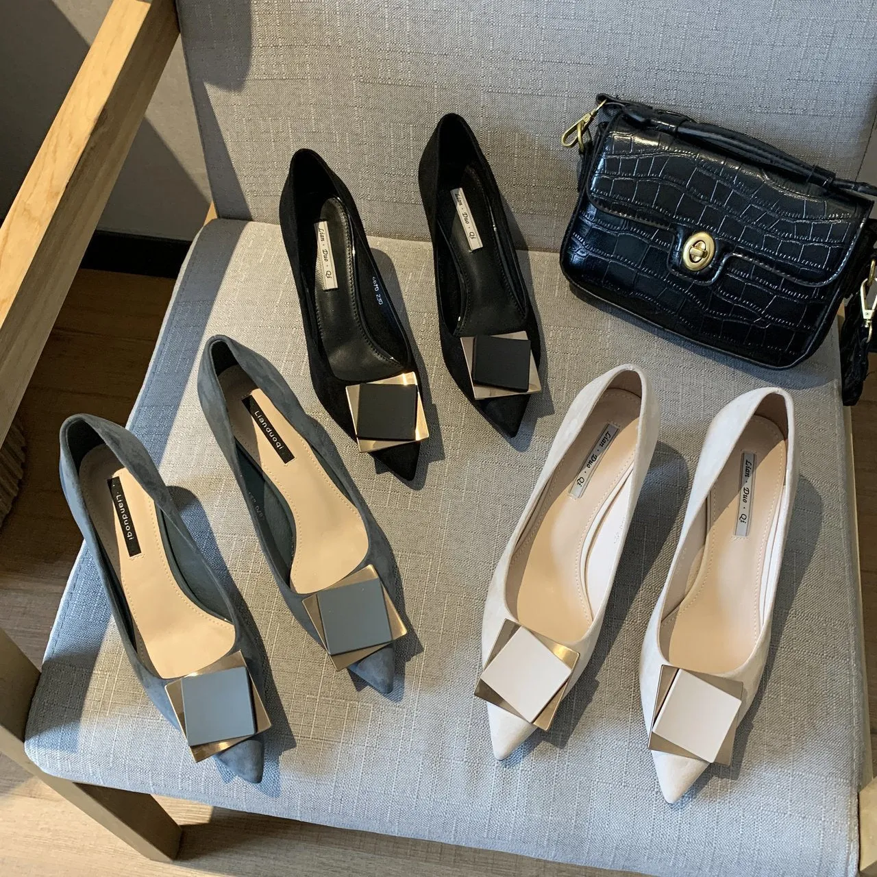 Business Casual Womens Shoes Pointed Toe High Heels