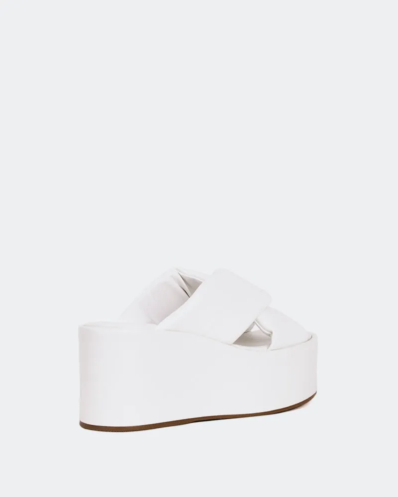 Casa White Leather