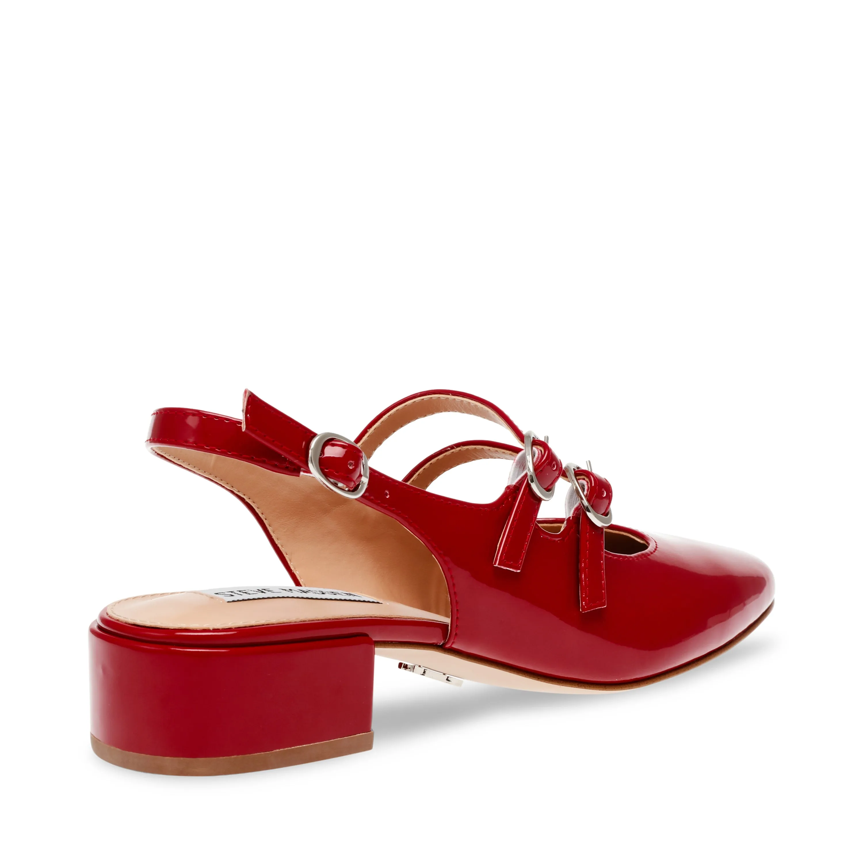City View Pump RED PATENT