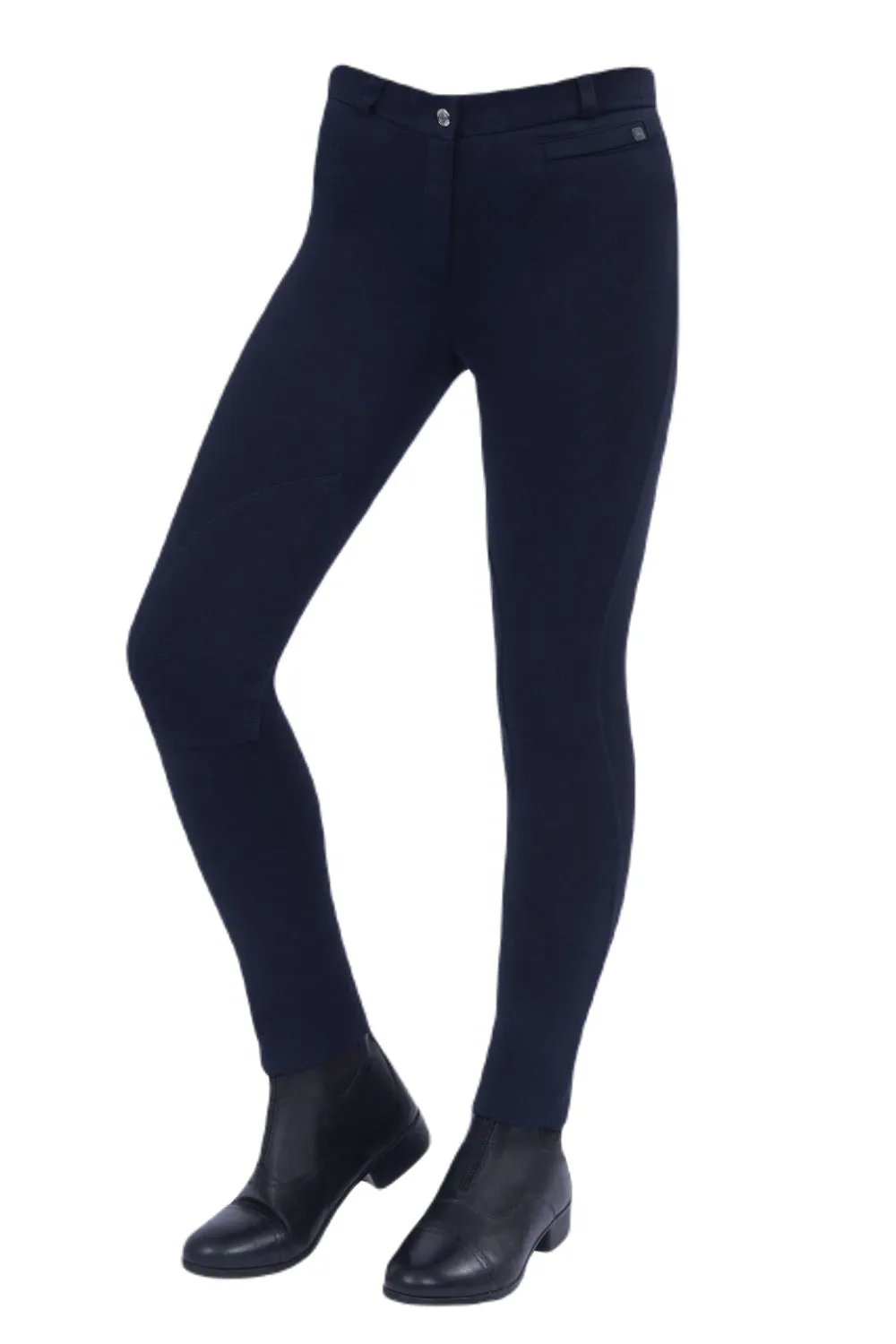 Dublin Childrens SupaFit Zip Up Knee Patch Jodhpurs