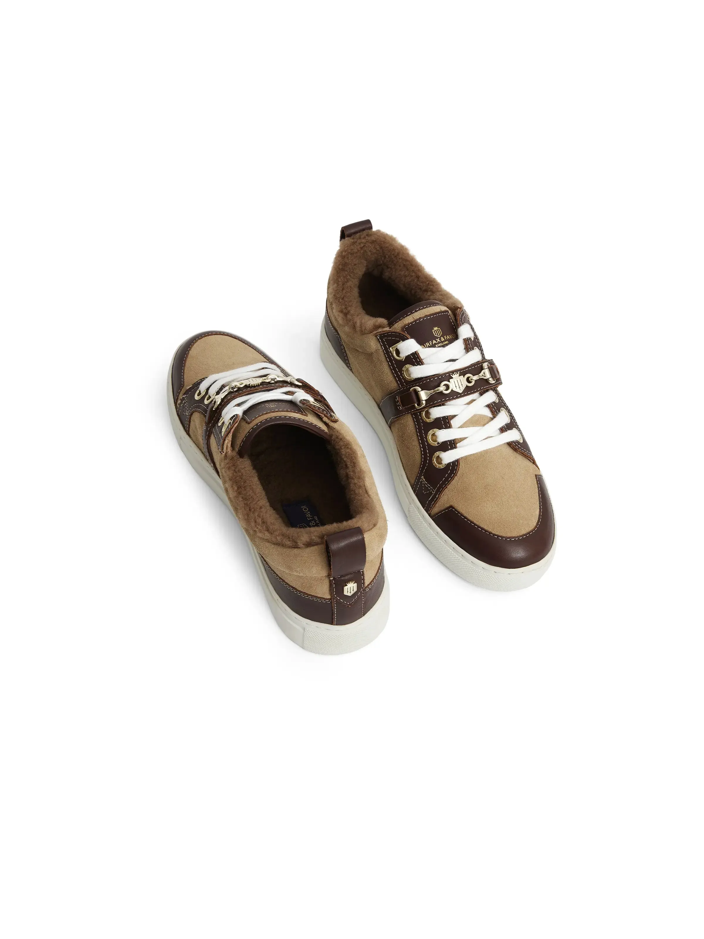 Edinburgh Sneaker - Caramel Suede