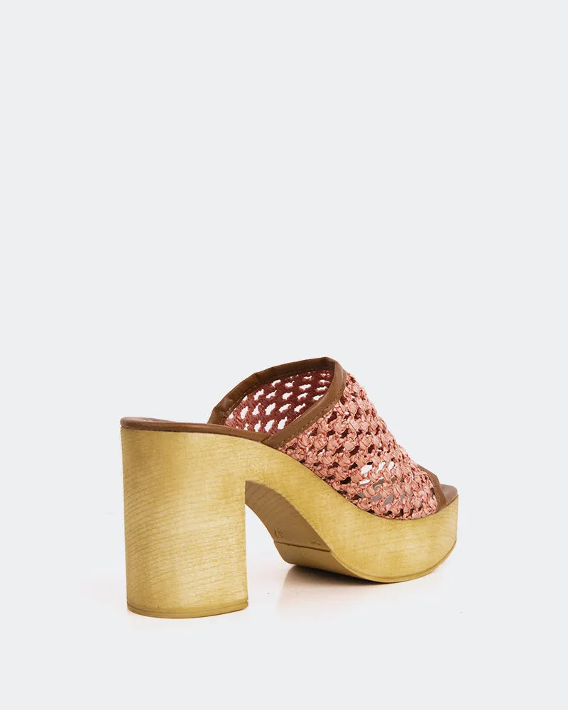 Faustine Pink Rafia