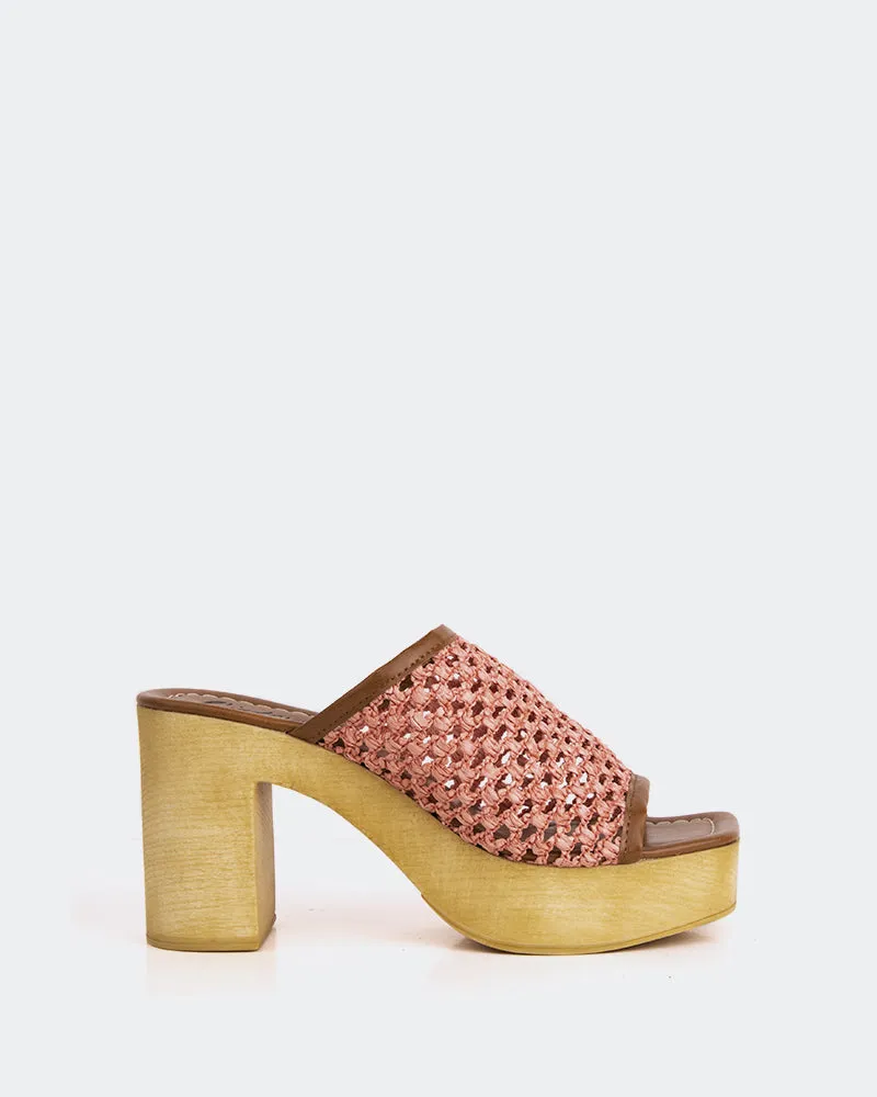 Faustine Pink Rafia