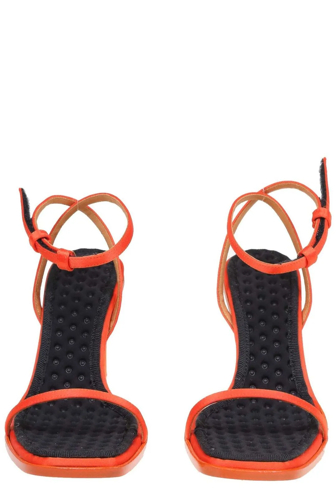 Heron Preston Bubble-Level Cut-Out Heeled Sandals