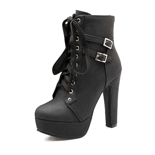 High Heels Female Short Boot