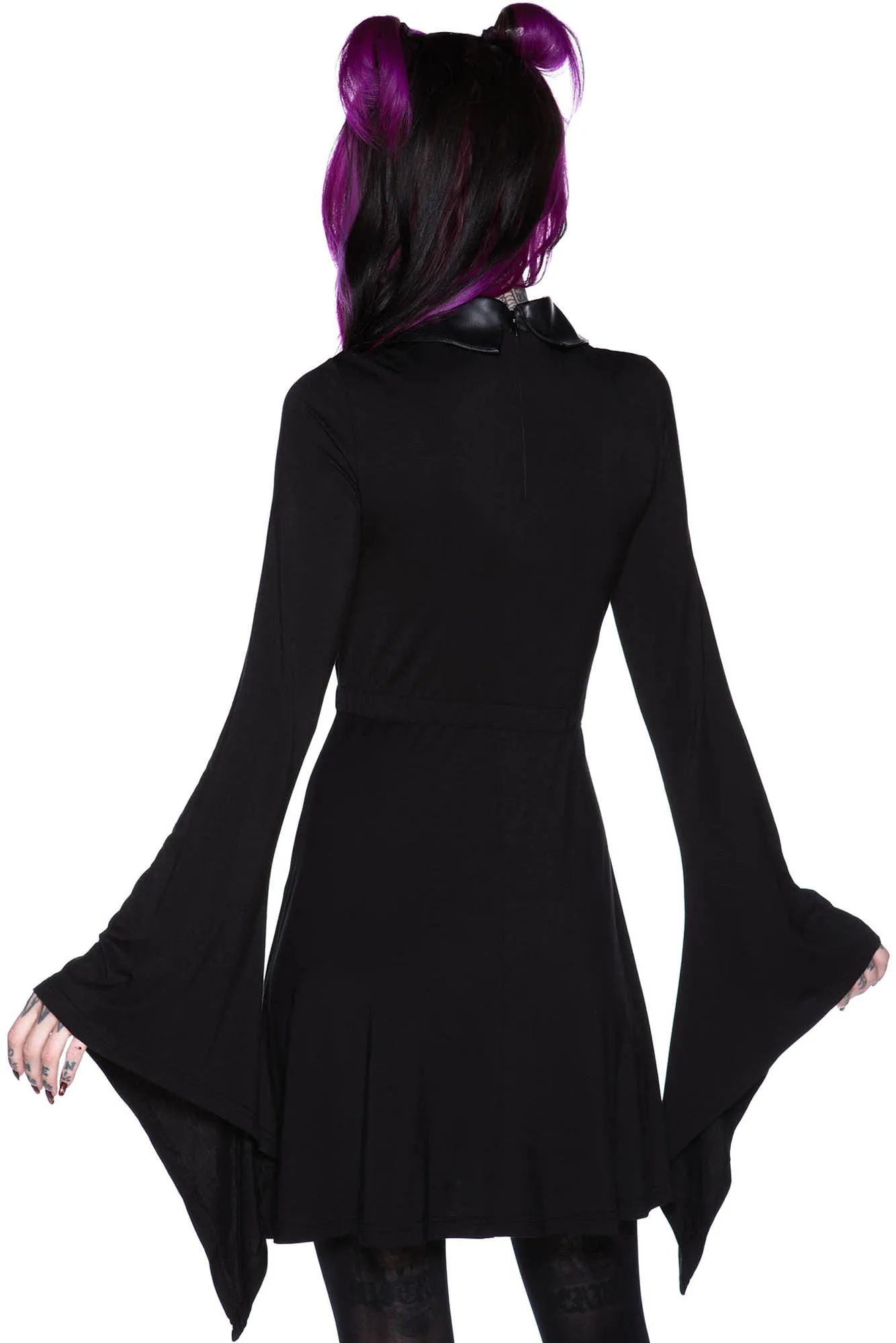 I'm Bats Collar Dress - Resurrect