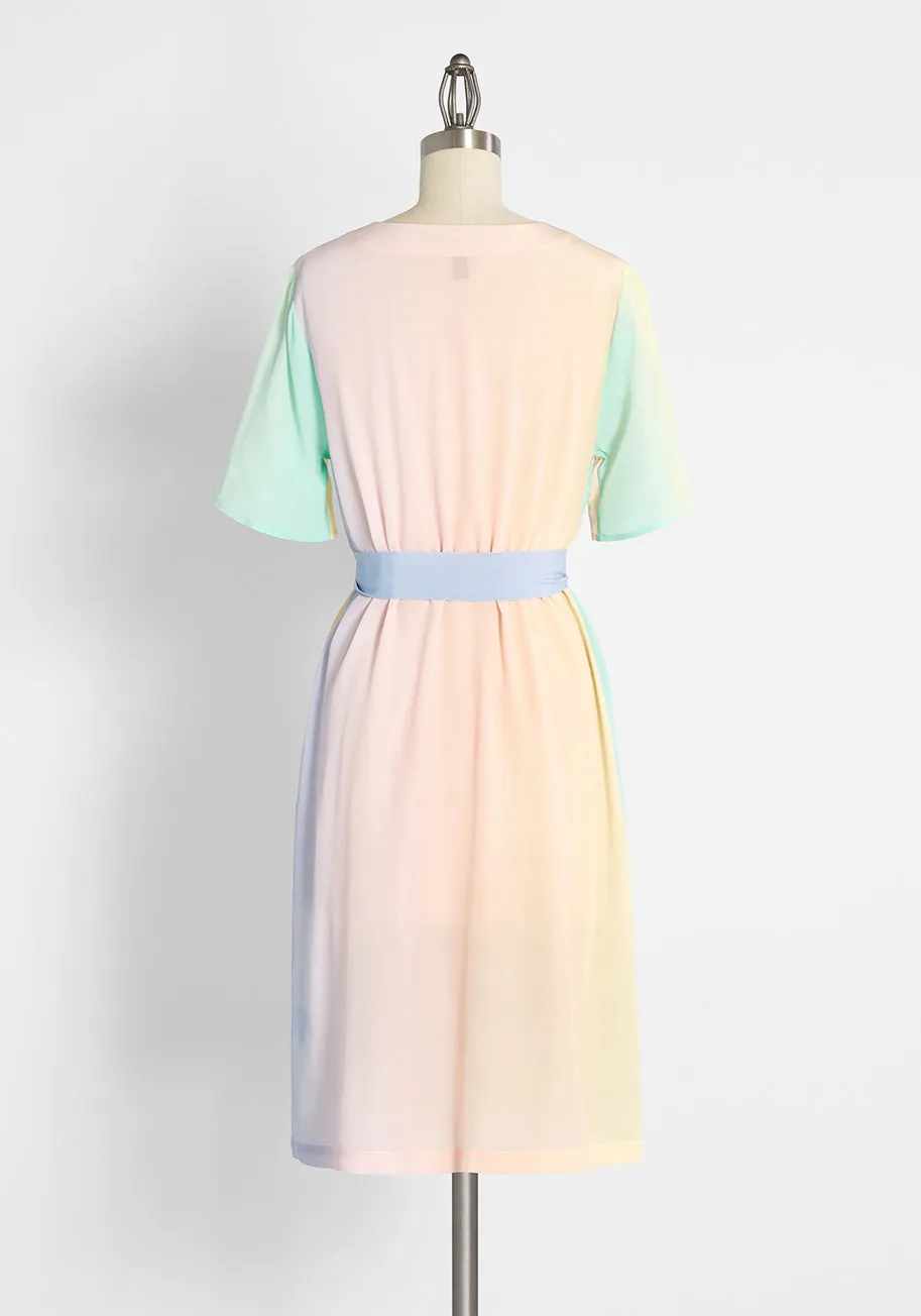 Lasso Around My Heart Silk Dress