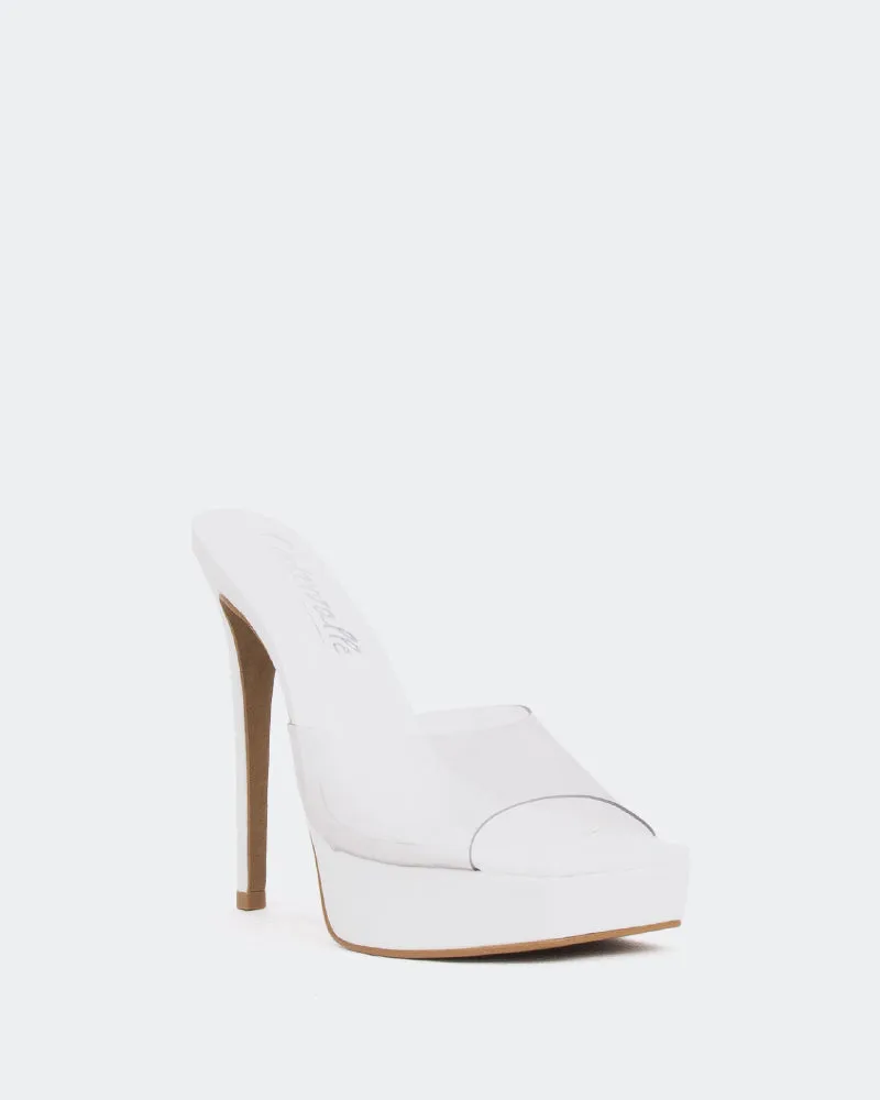 Meredith, White Clear/Vinyl Blanc