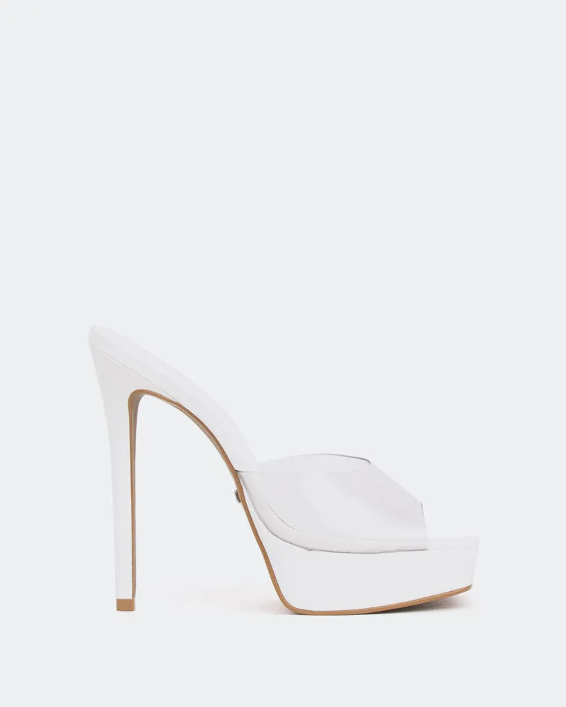 Meredith, White Clear/Vinyl Blanc