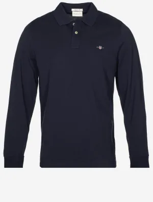 Shield Piqué Rugger Evening Blue