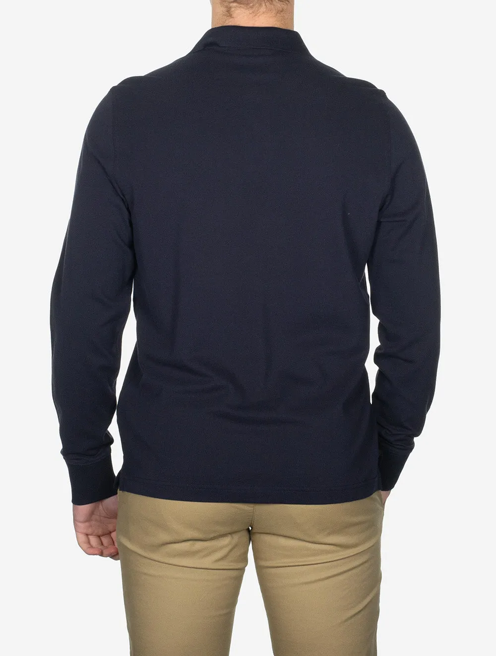 Shield Piqué Rugger Evening Blue