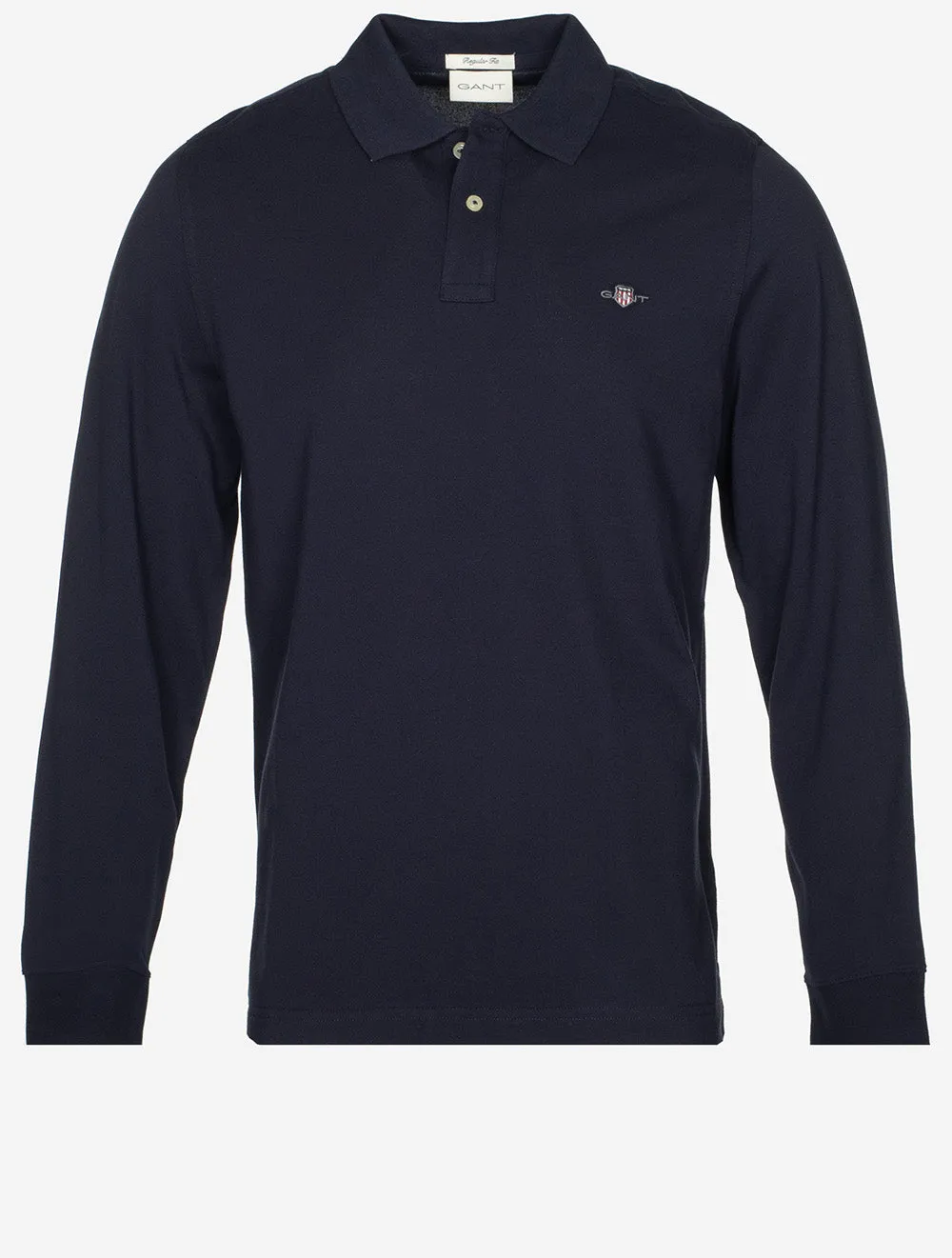 Shield Piqué Rugger Evening Blue