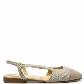 Spain Co Linene Captoe Slingback