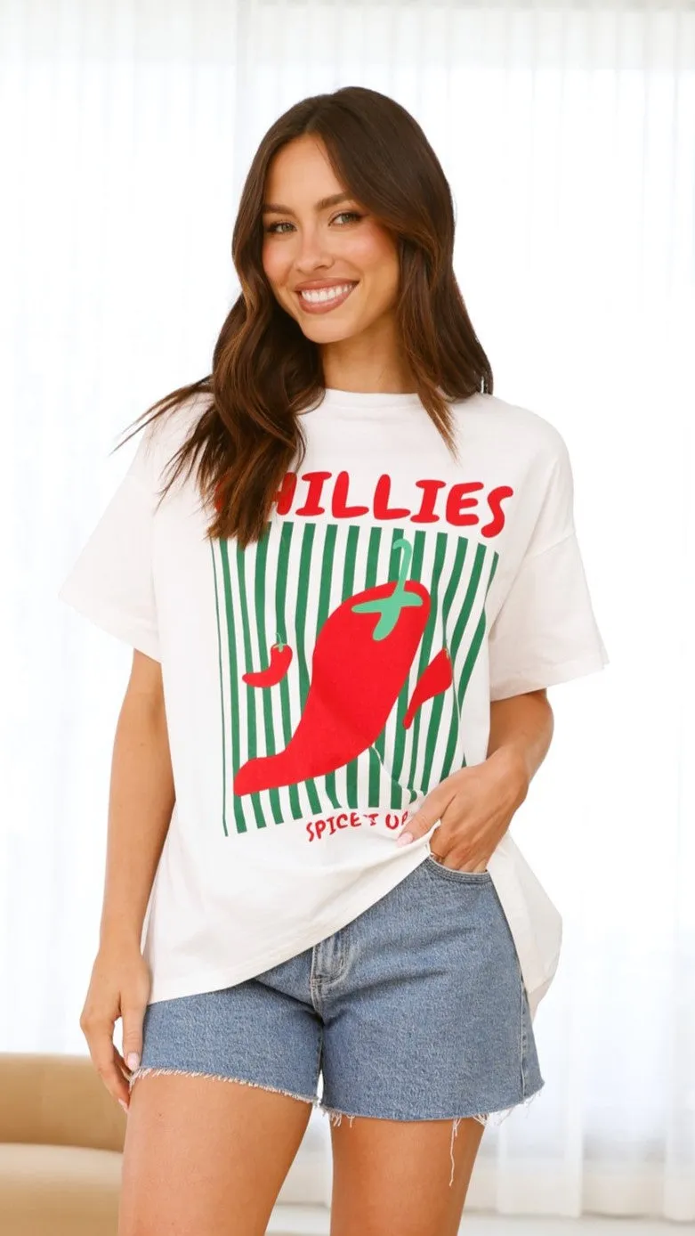 Spice It Up Tee - Chillies