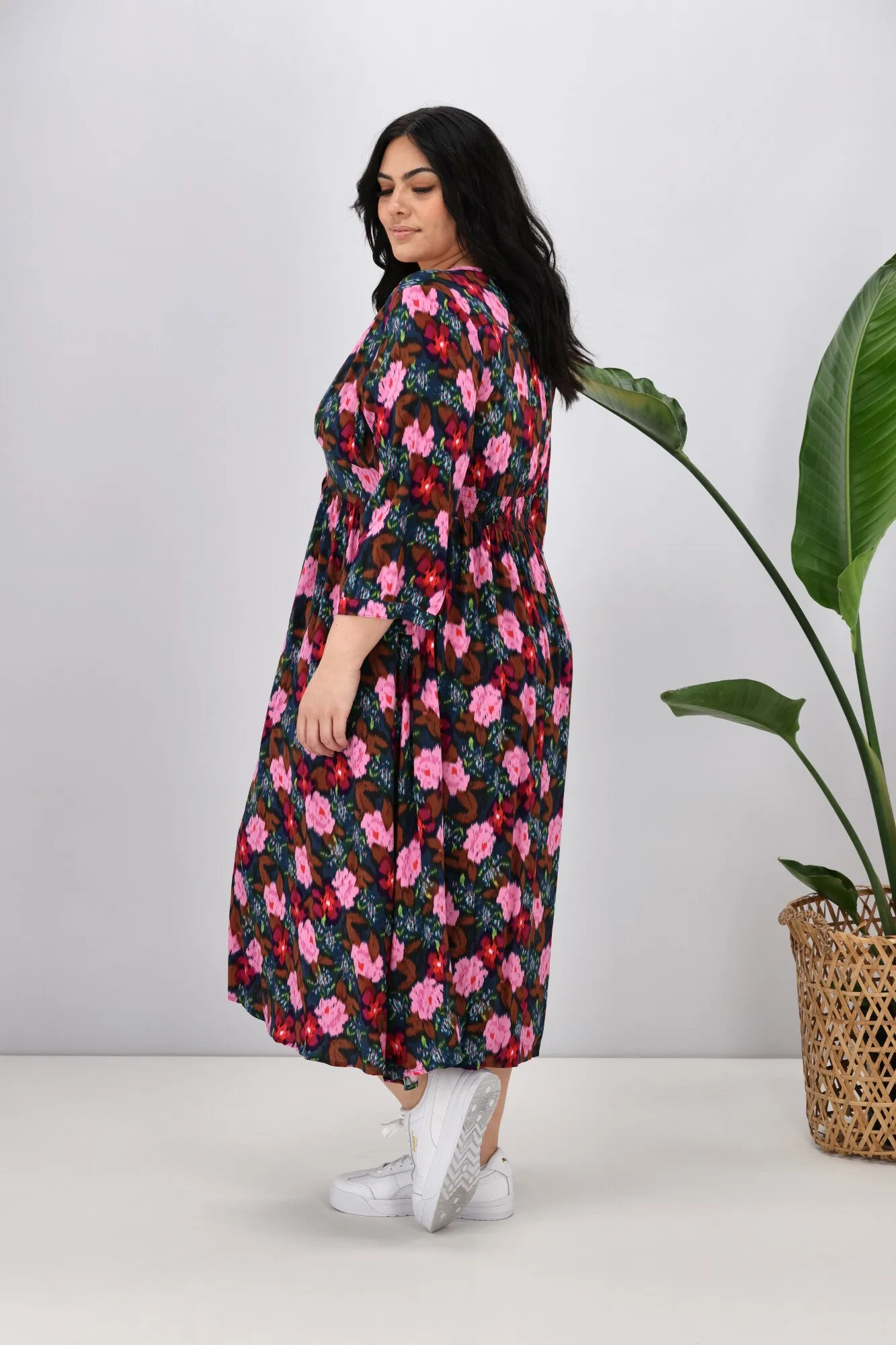 Sunday Boho Arwen Dress Winter Floral