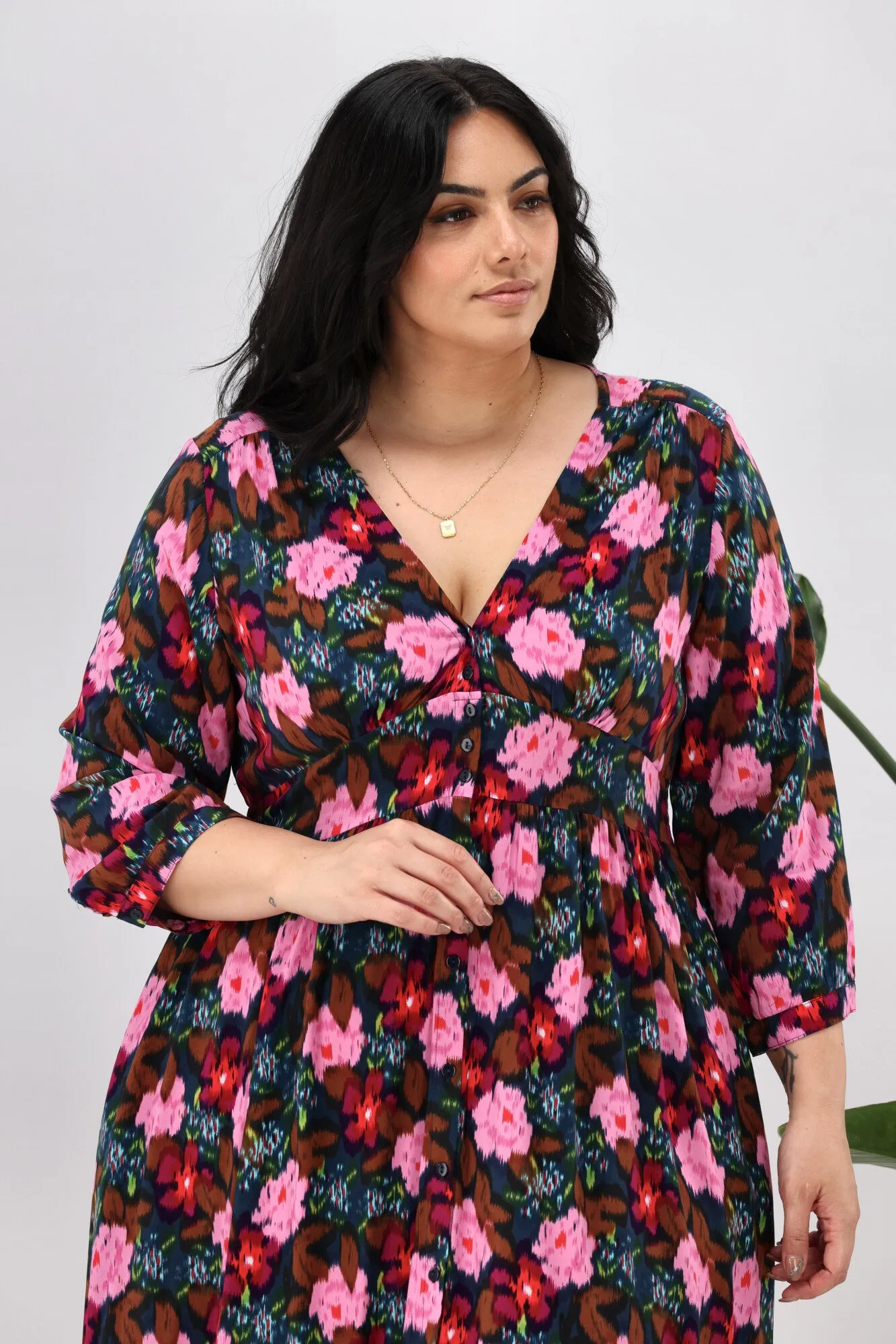 Sunday Boho Arwen Dress Winter Floral