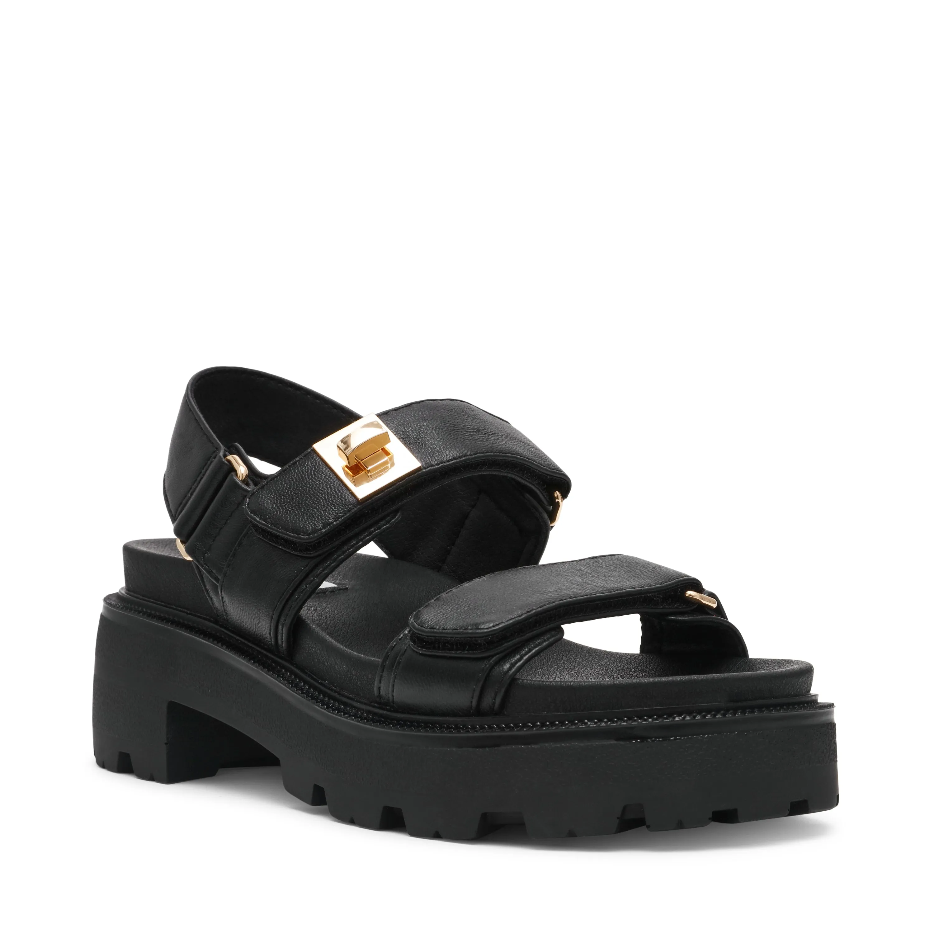 Supermona Sandal BLACK LEATHER