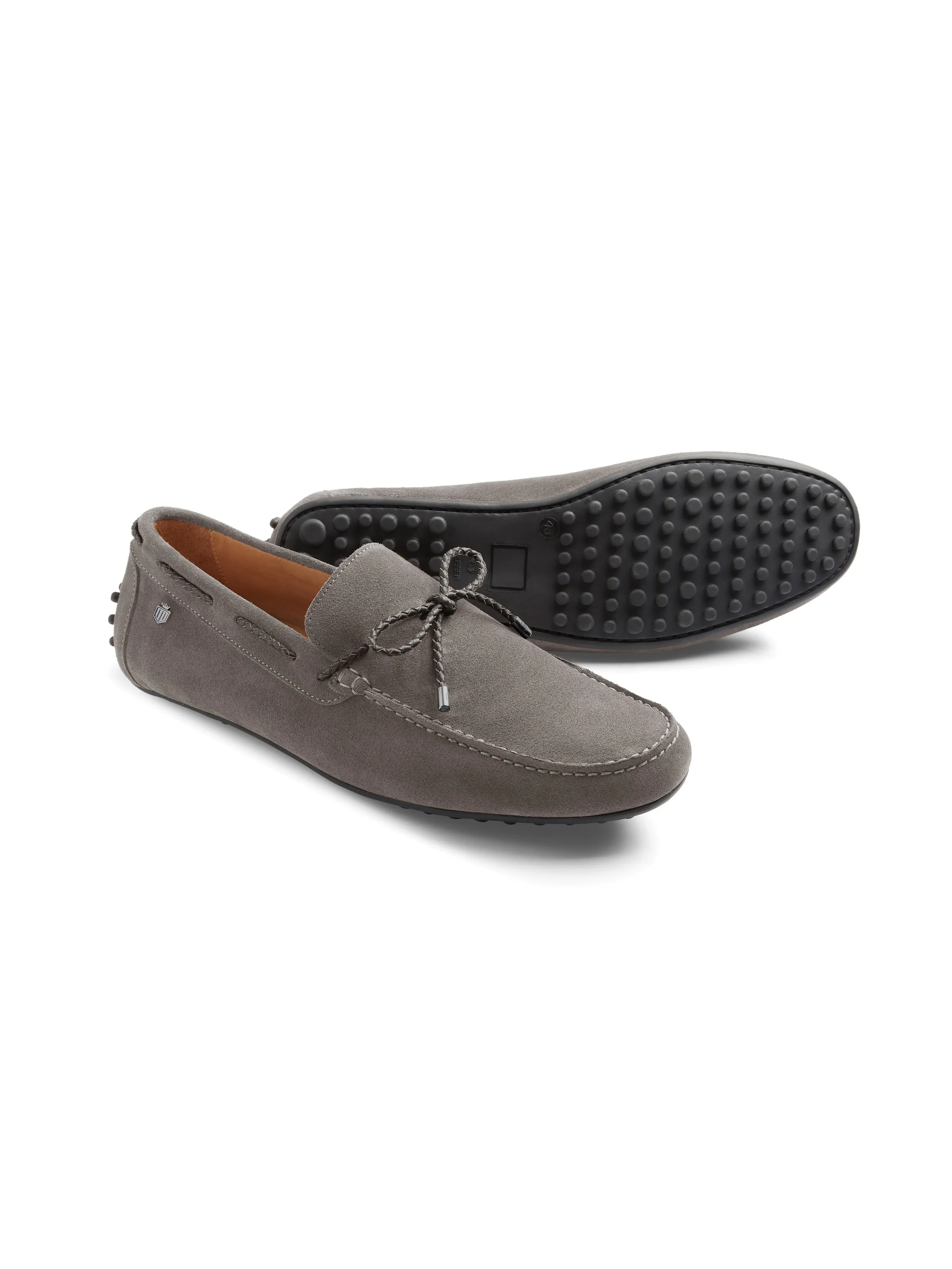The Aston Driving Shoe - Gray