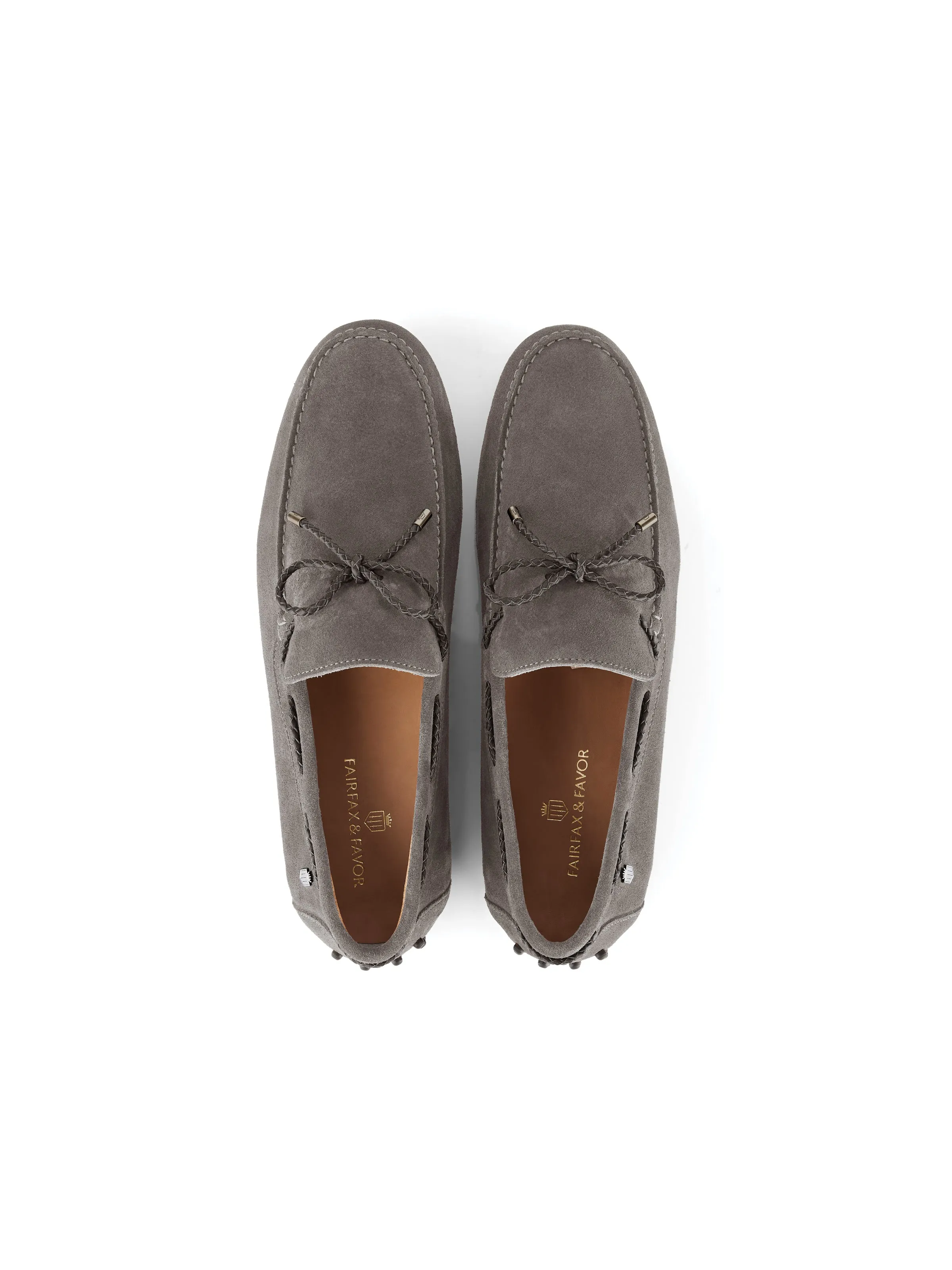 The Aston Driving Shoe - Gray