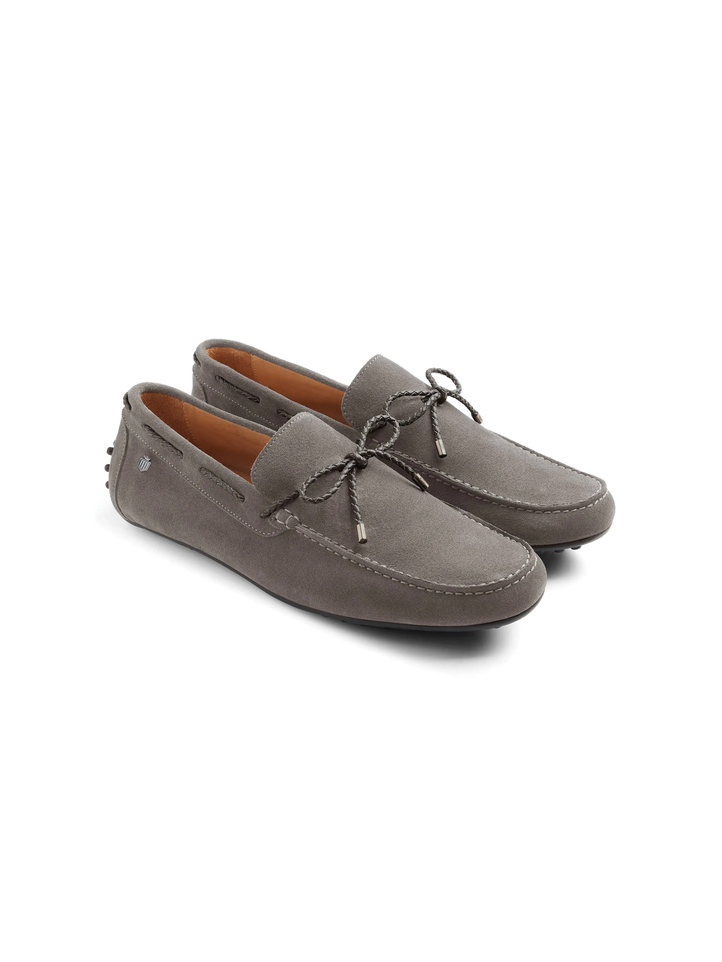 The Aston Driving Shoe - Gray
