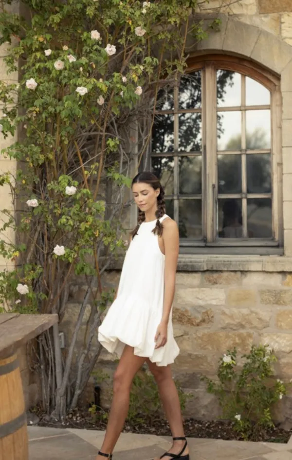 The Cloud Mini Bubble Dress