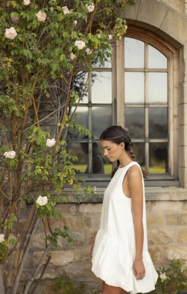The Cloud Mini Bubble Dress