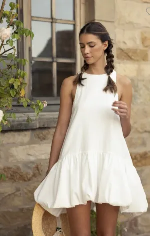The Cloud Mini Bubble Dress