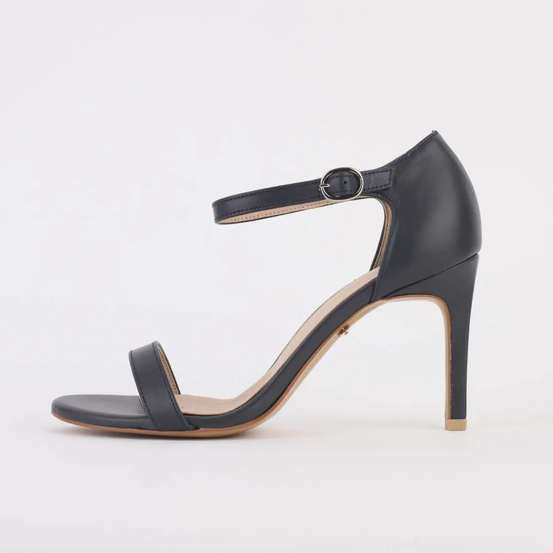 *UK size 1 - KORAY - dark grey , 7cm heels