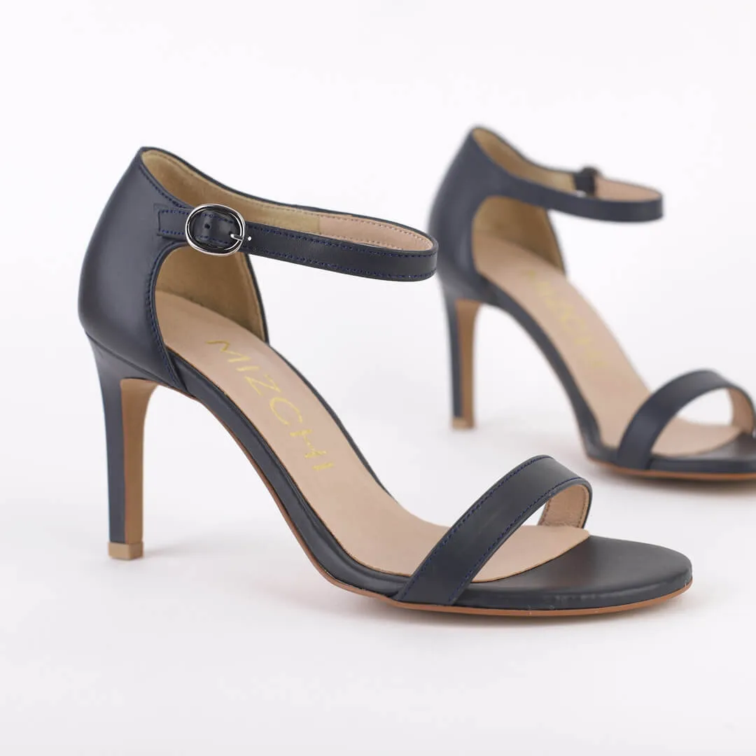 *UK size 1 - KORAY - dark grey , 7cm heels