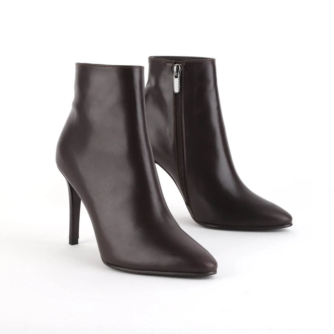 *UK size 2 - BOIMA CHOCOLATE - brown leather, 5cm heel