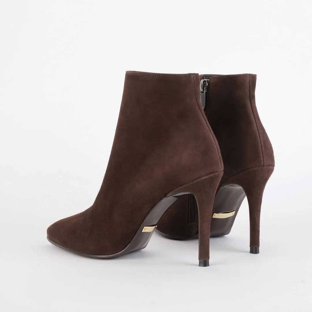 *UK size 2 - BOIMA CHOCOLATE - brown leather, 5cm heel