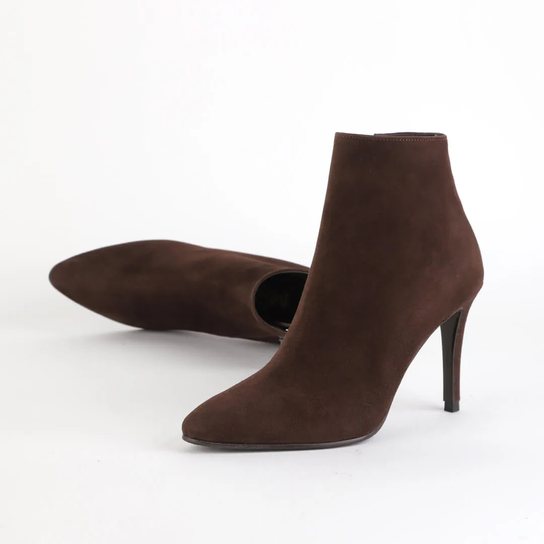 *UK size 2 - BOIMA CHOCOLATE - brown leather, 5cm heel