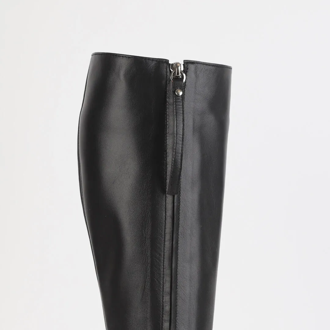 *UK size 2 - MAGDA - black, 10cm heel