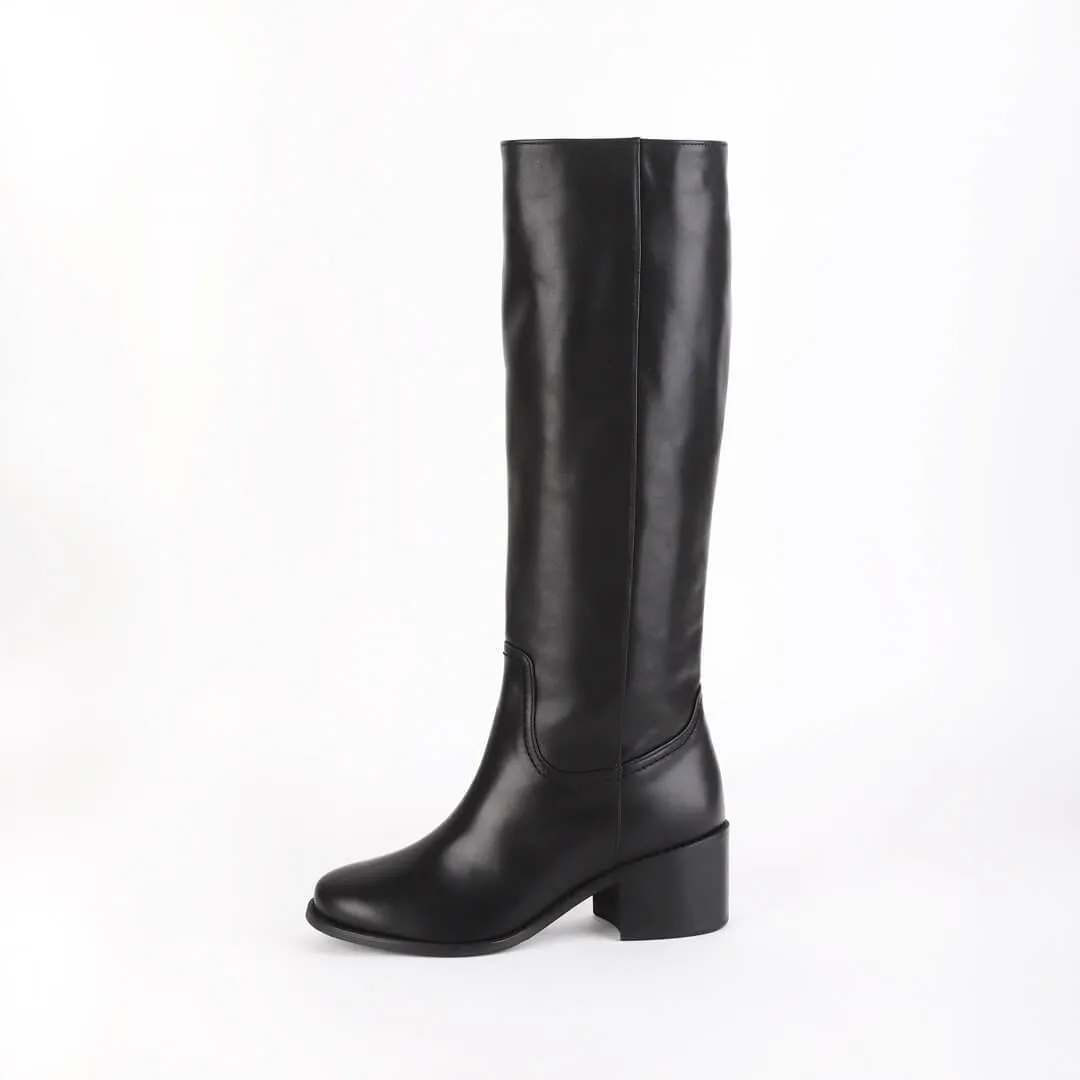 *UK size 2.5 - MAEVE - black, 5cm heel