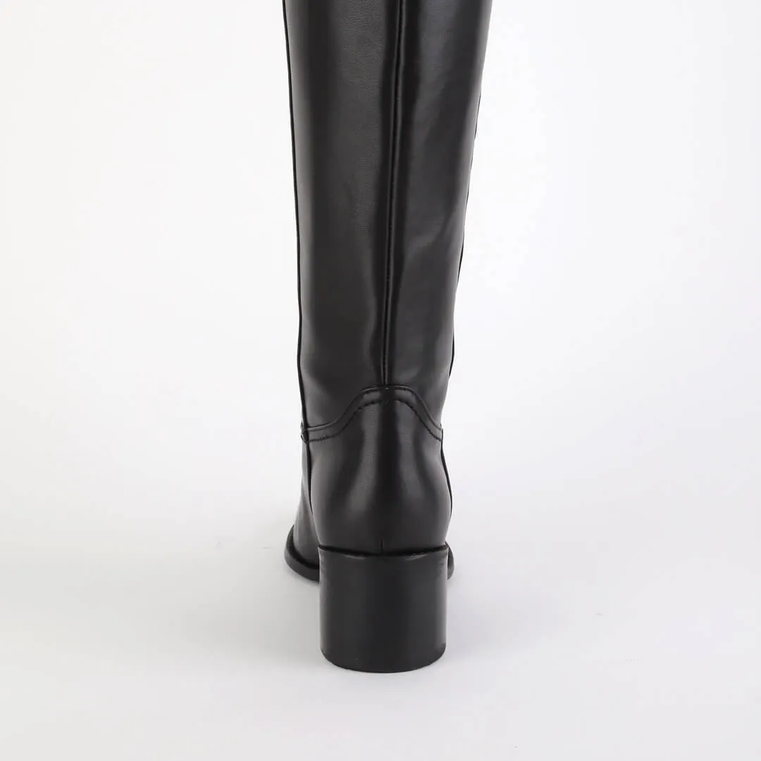 *UK size 2.5 - MAEVE - black, 5cm heel
