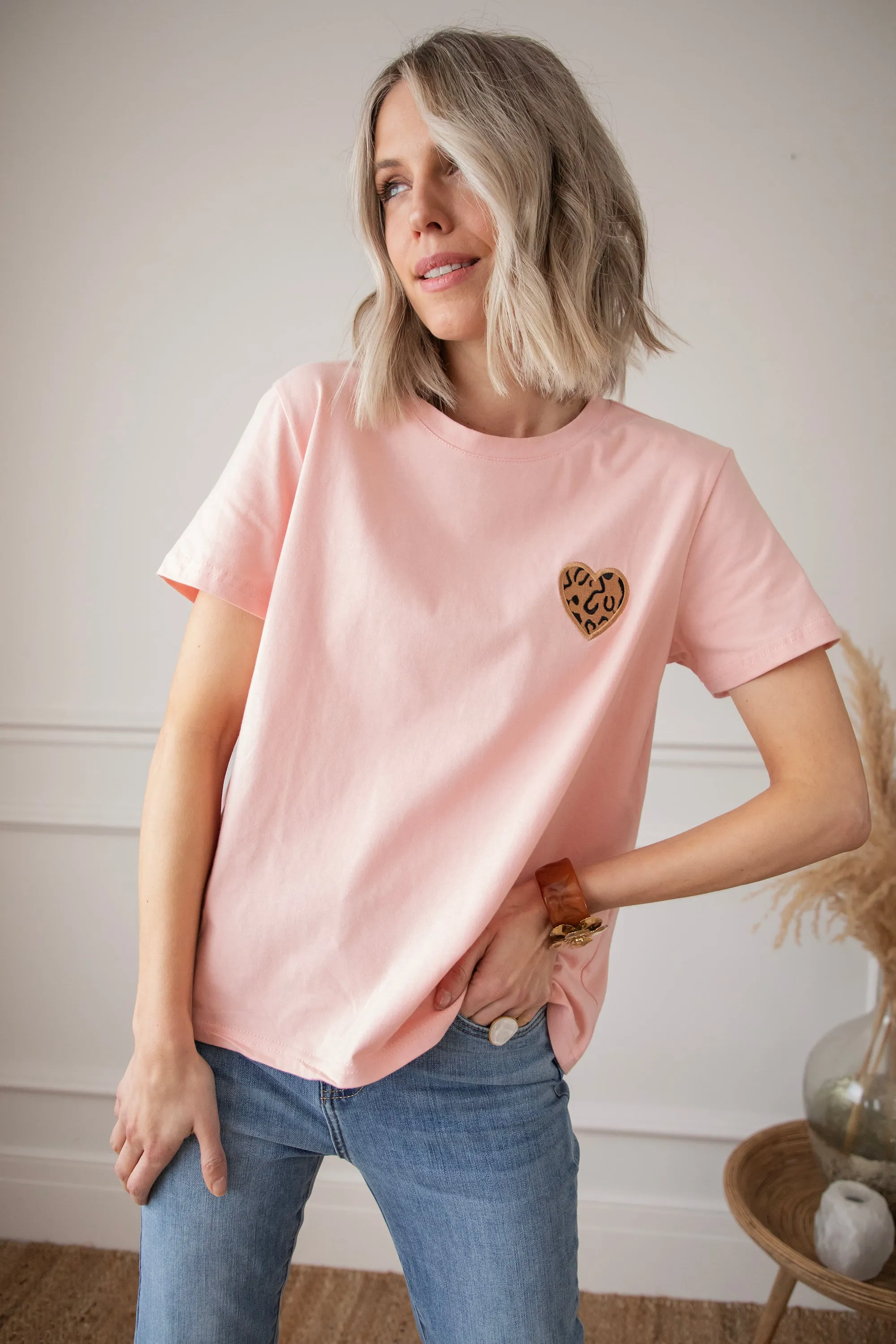 Wild Beating Heart Baby Pink - T-Shirt