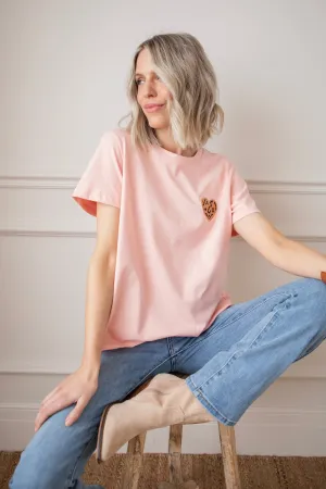 Wild Beating Heart Baby Pink - T-Shirt
