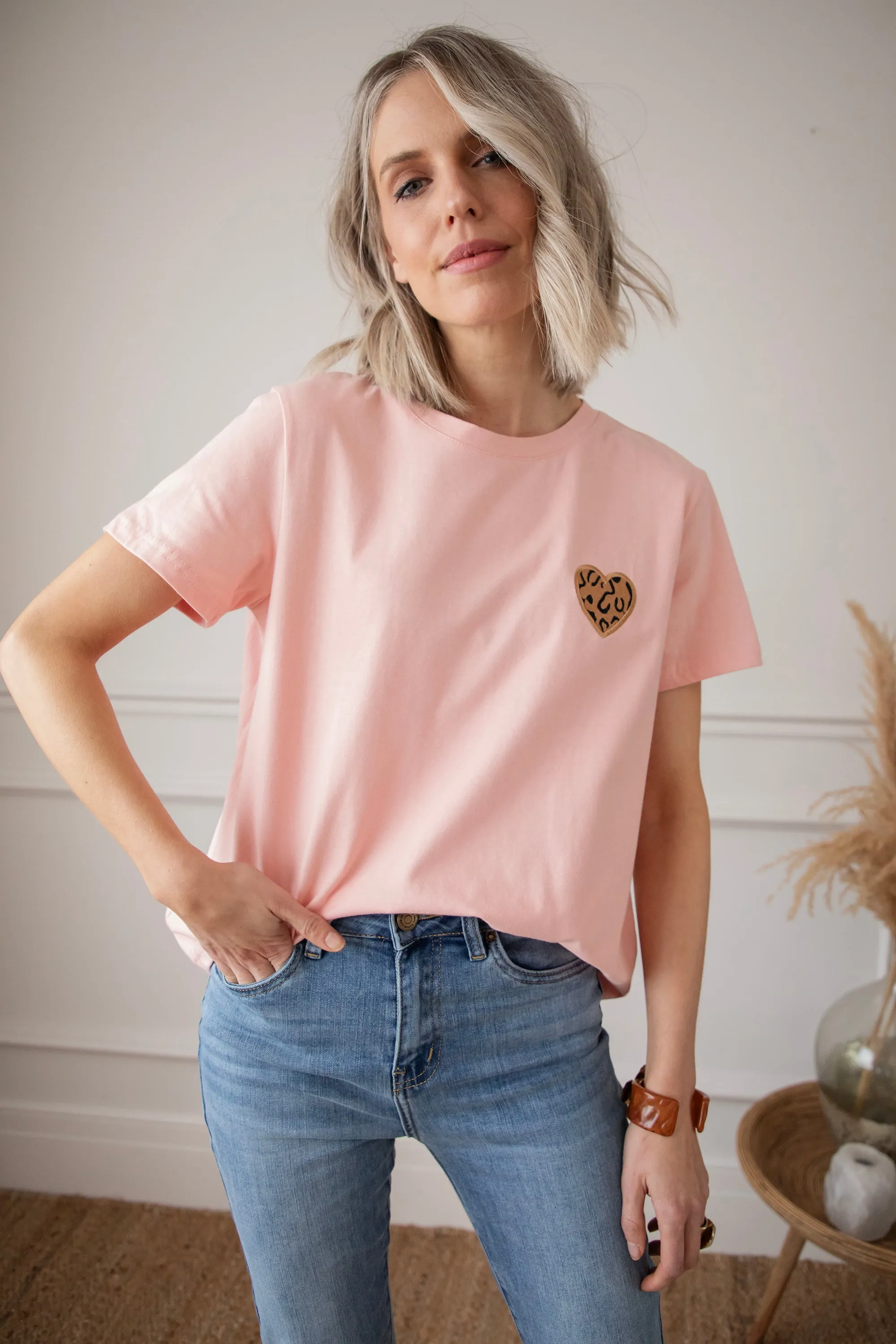 Wild Beating Heart Baby Pink - T-Shirt